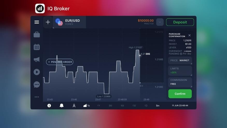 IqBroker Relaunch the App